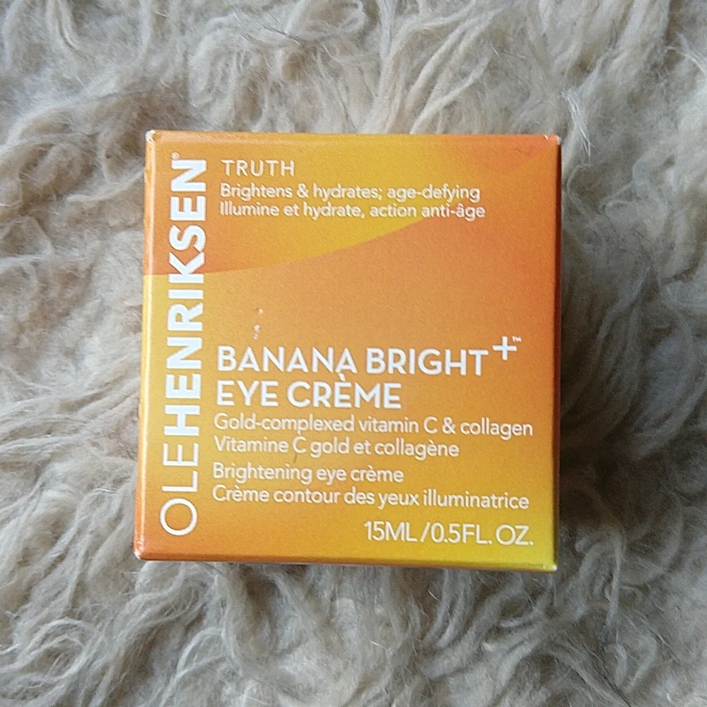 Olehenriksen Banana Bright Eye Cream Vit C Collagen Vegan 15mL